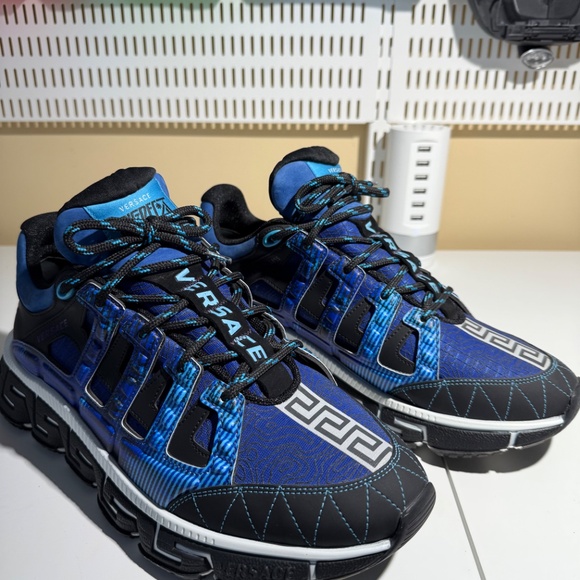 Versace Mens Trigreca Blue - Picture 2 of 6